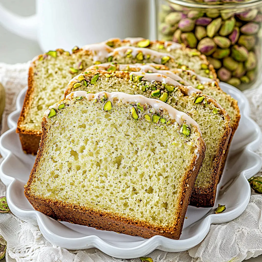 Ein weißer Teller mit zwei Scheiben von einer Art von Bread, die mit Nüssen und Zucker garniert sind.