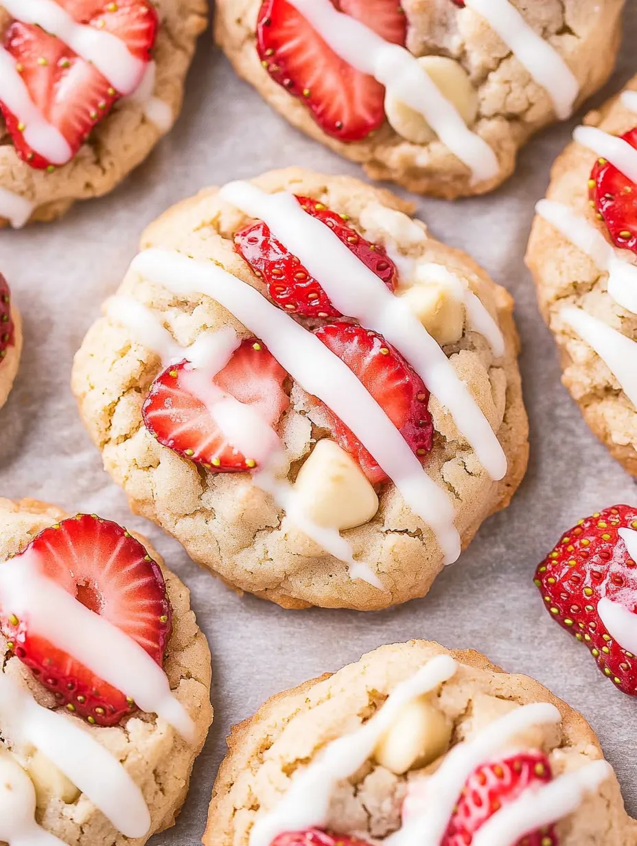 Strawberry-Almond Cookie Recipe