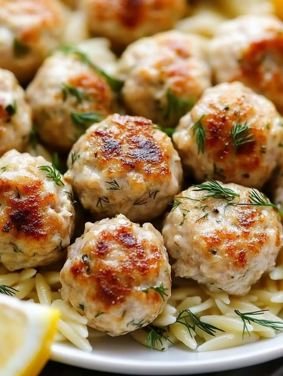 Eine Gruppe von saurem Käsekugeln, die in einer Schüssel mit Pasta und Zwiebeln gegeben sind.