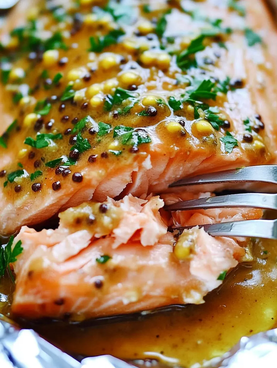 Ein Salmonfilet mit gerösteten Sesamkörnern und einer Sauce.