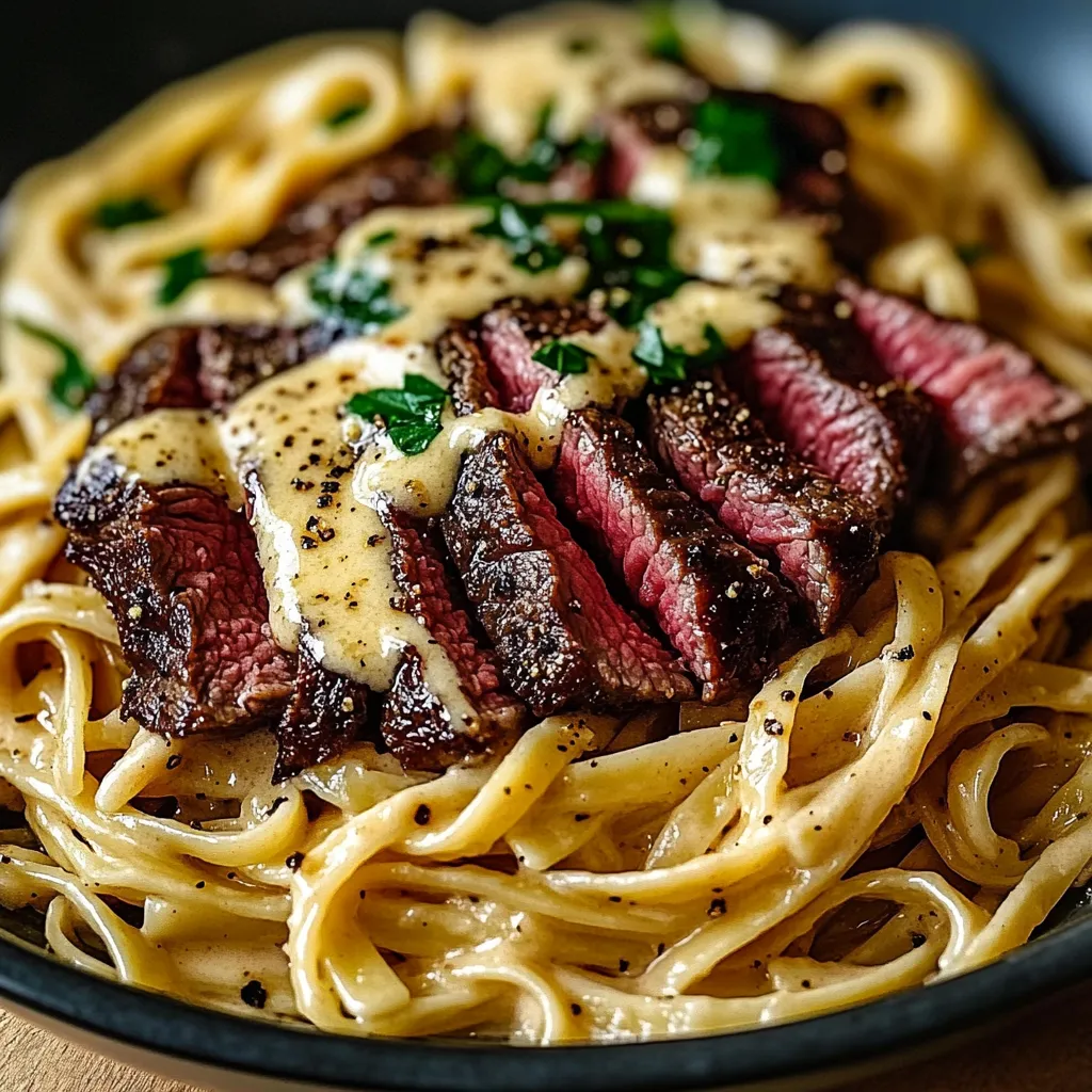 Ein Bild von einer Pasta-Garnitur mit Rindfleisch, Spinat und Käse.