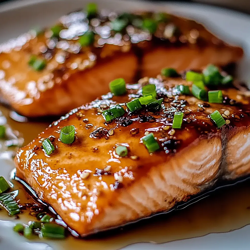 Ein Salat aus frischem Salmon, Garnelen und Zwiebeln auf einem weißen Teller.