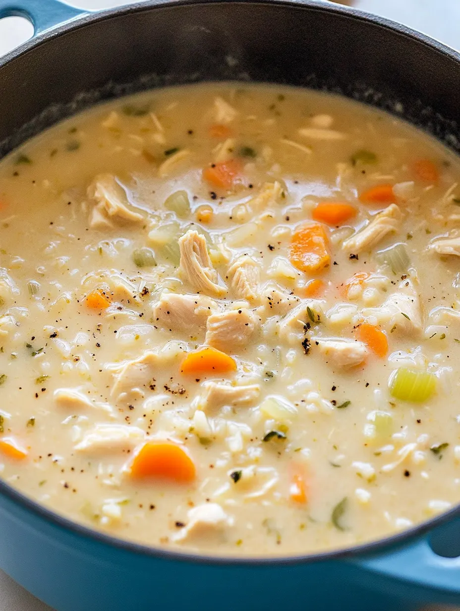 Ein Topf mit einer Mischung aus Gemüse und Chicken.
