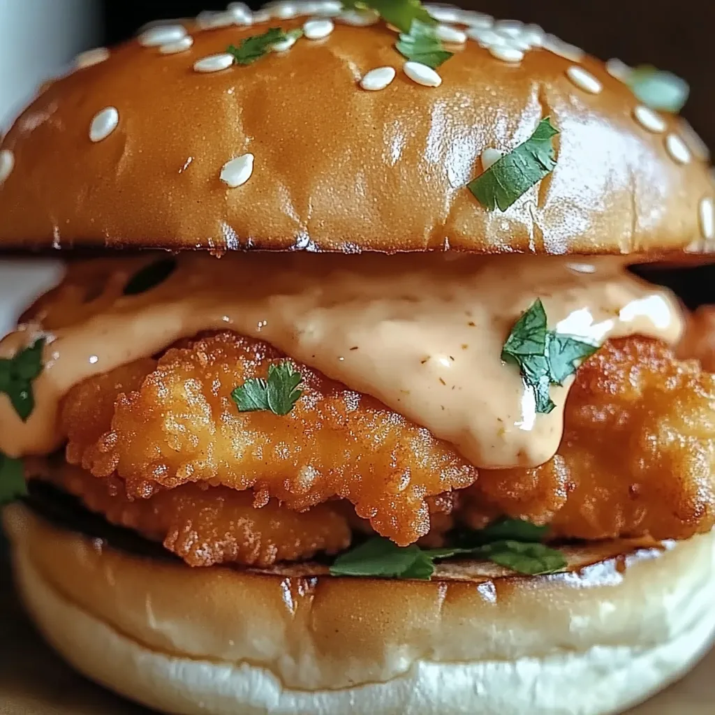 Ein Sandwich mit Käse, Zwiebeln und Sauce.