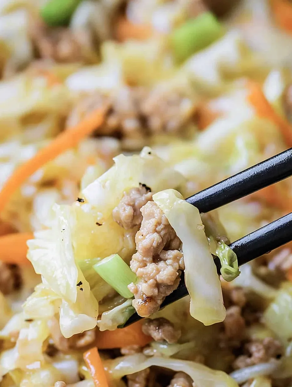 Ein Stück Egg Roll in einem Topf.