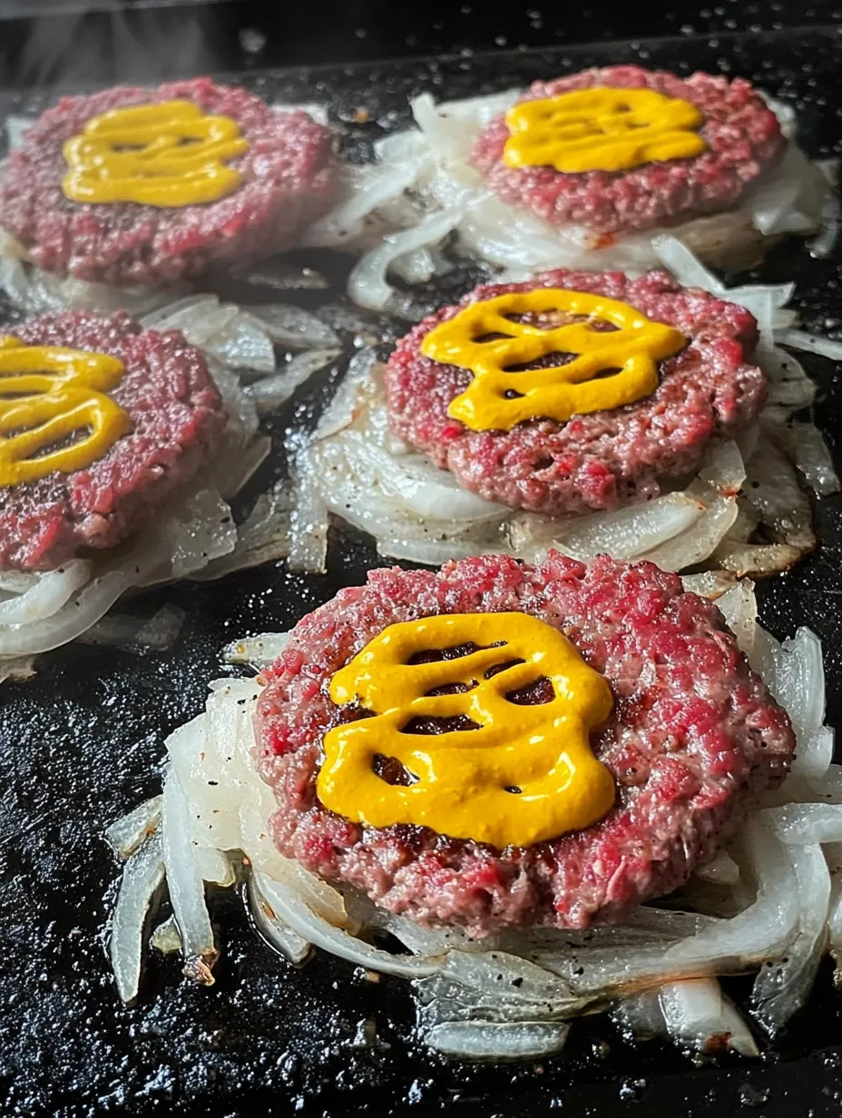 Eine Reihe von Burger mit Baconnaise Sauce auf einem Grill.