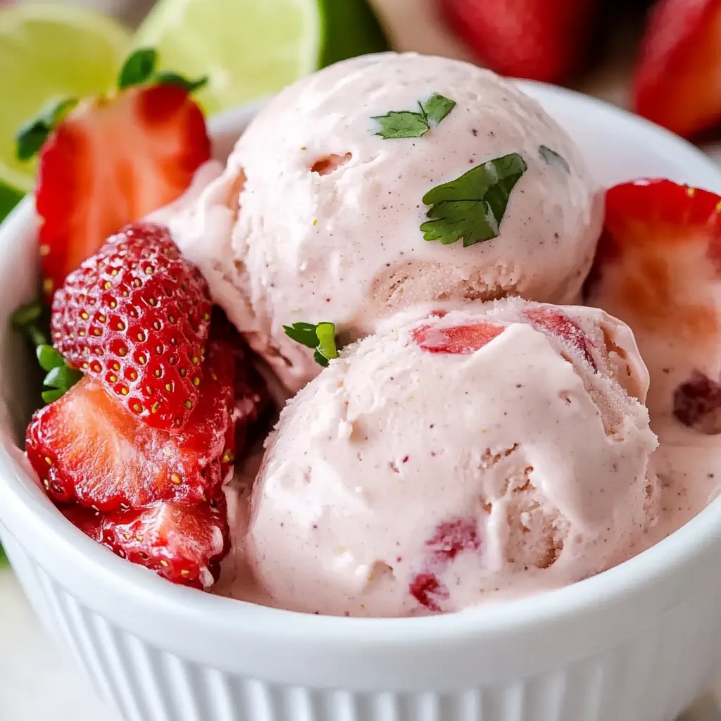 Ein weißer Becher mit Strawberries und Frozen Yogurt.