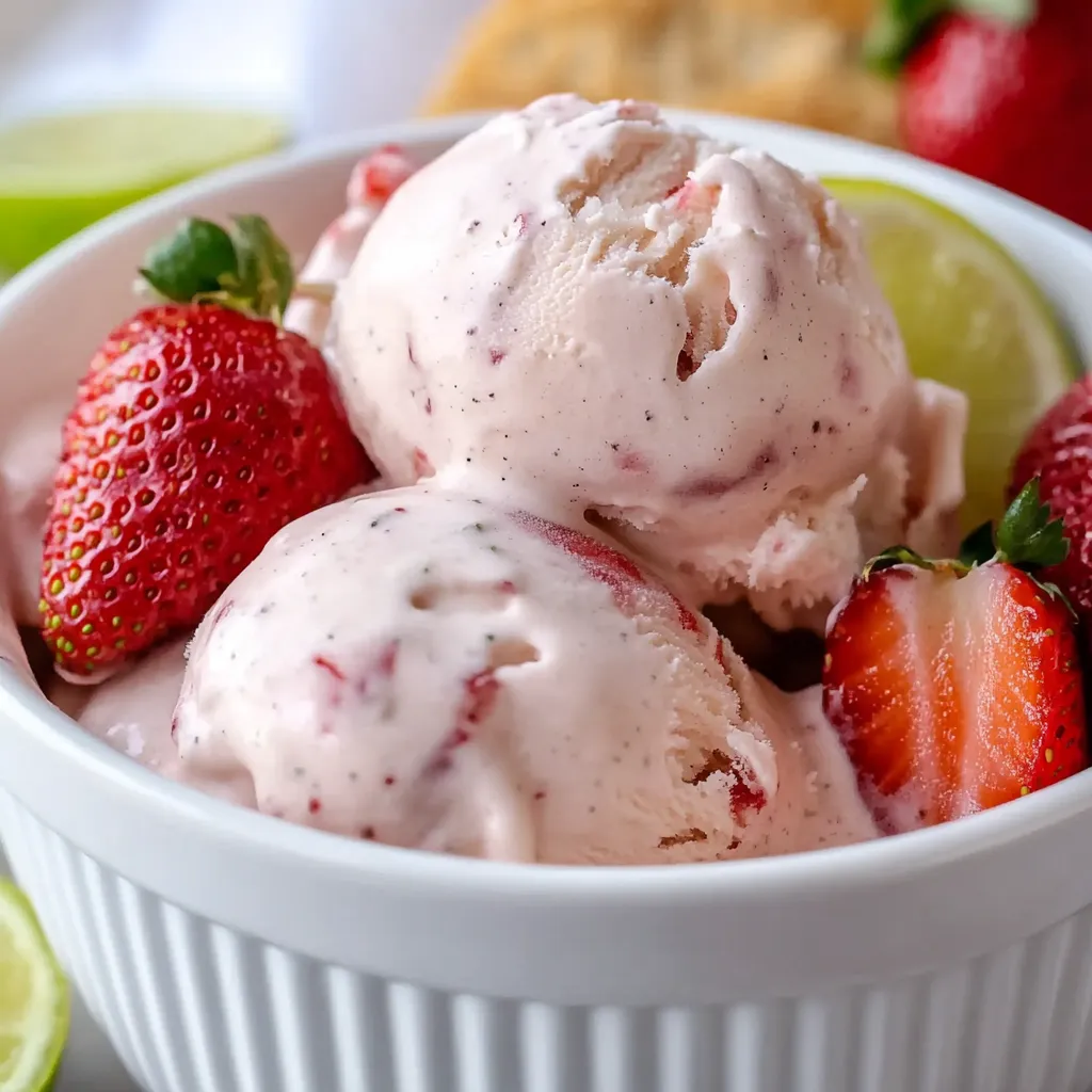 Ein weißer Becher mit Strawberries und Frozen Yogurt.